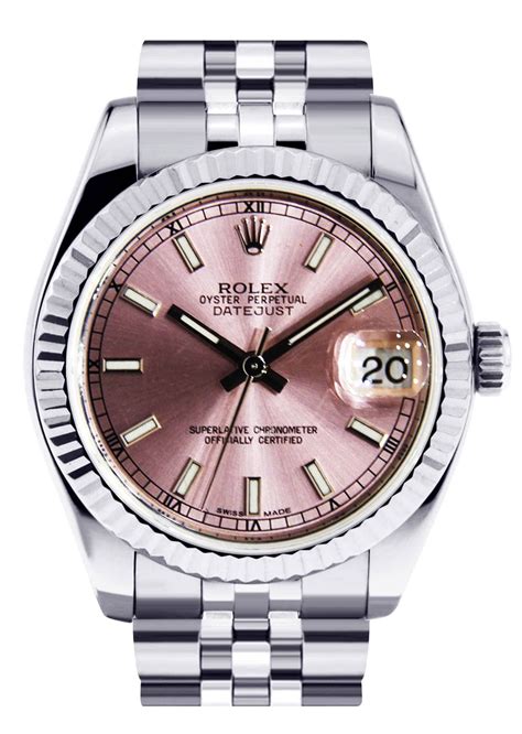 rolex mujer acero